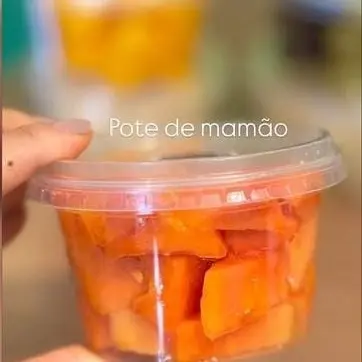 Mamão (Cubos)