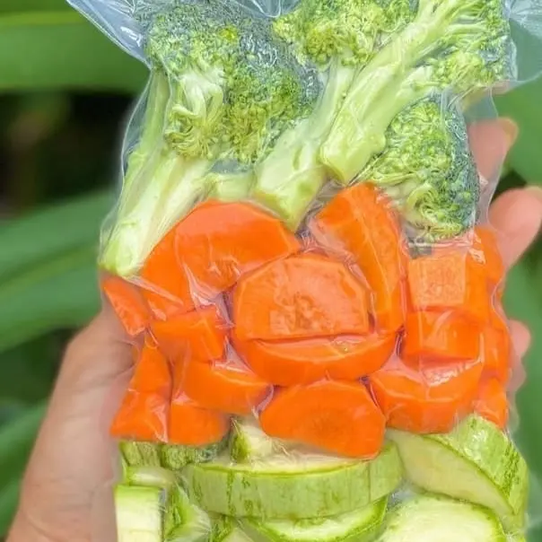 Mix Brócolis, cenoura e abobrinha