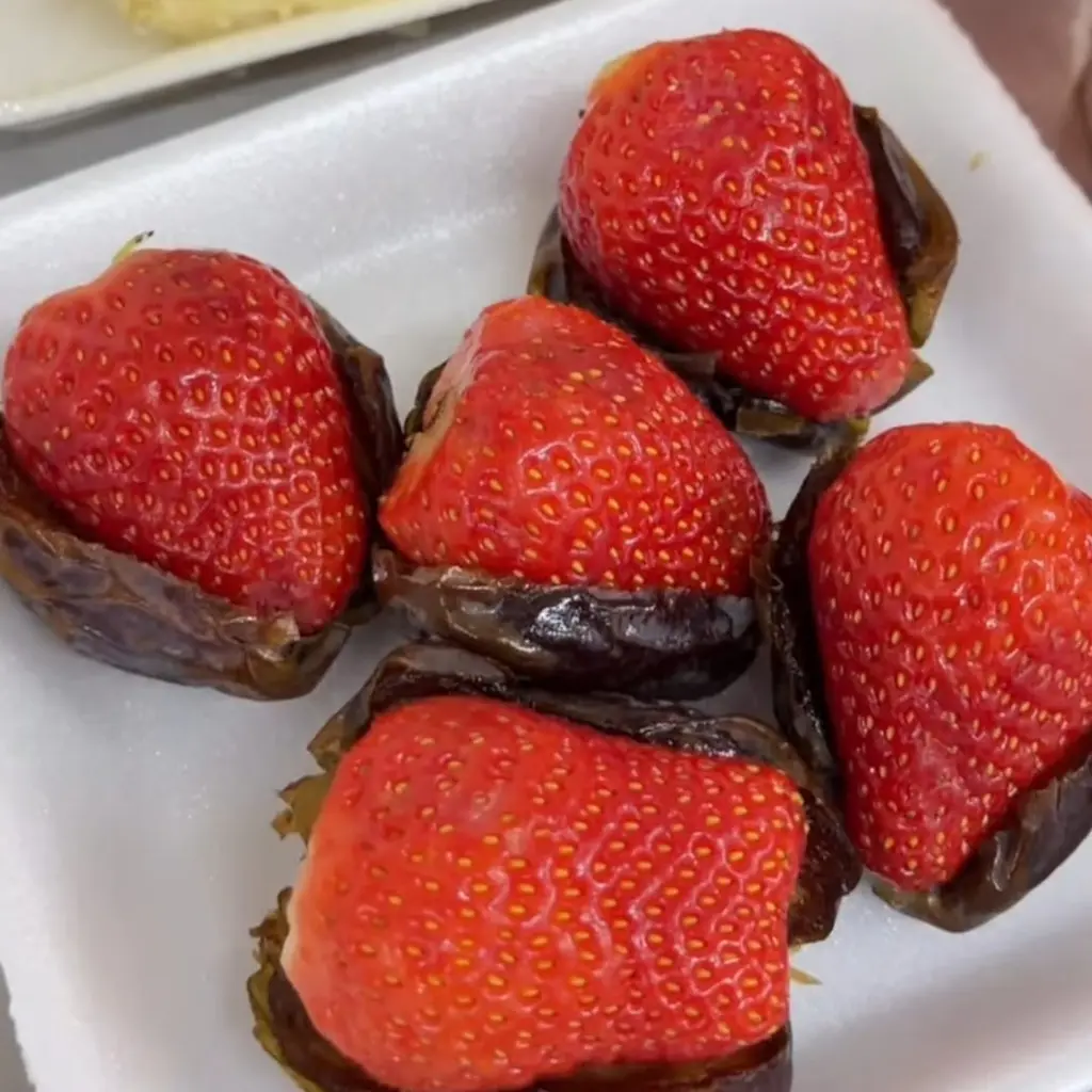 Morango com Tâmaras